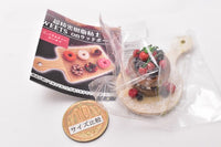 Super Precision Resin Clay SWEETS on wood board [4.Cherry chocolate pancakes]