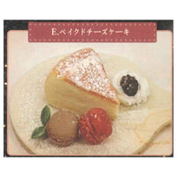 Super Precision Resin Clay SWEETS on wood board [5.Baked cheese cake]