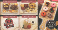 Super Precision Resin Clay SWEETS on wood board [All 5 type set(Full Complete)]