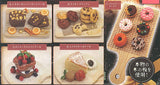Super Precision Resin Clay SWEETS on wood board [All 5 type set(Full Complete)]