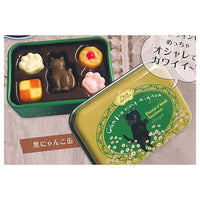 Real! Canned chocolate&cookie mascot [5.Black cat can]