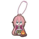 Gashapon kuji Yurucamp Assort [3.B award: Rubber mascot Nadeshiko Kagamihara A]
