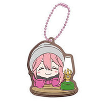 Gashapon kuji Yurucamp Assort [5.B award: Rubber mascot Nadeshiko Kagamihara B]