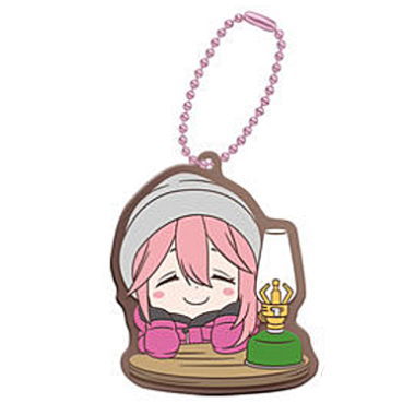 Gashapon kuji Yurucamp Assort [5.B award: Rubber mascot Nadeshiko Kagamihara B]