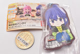 Gashapon kuji Yurucamp Assort [6.B award: Rubber mascot Rin Shima B]