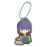 Gashapon kuji Yurucamp Assort [6.B award: Rubber mascot Rin Shima B]