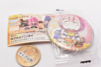 Gashapon kuji Yurucamp Assort [9.C award: Can Badge Nadeshiko Kagamihara B]
