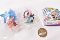 Dragon Ball Super Warriors Capsule Figure06 [Assorted 2 type set (2.Super saiyan God Super Saiyan(Kaioken)Son Gokou/3.Chichi)]