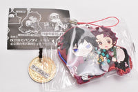 Kimetsu no Yaiba Metsu! Capsule Rubber Mascot Part.9 [6.Tanjirou Kamado & Nezuko Kamado &Giyuu Tomioka]