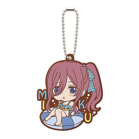 The Quintessential Quintuplets (season 2) Capsule Rubber Mascot Part.5 [3.Miku Nakano]