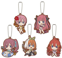 The Quintessential Quintuplets (season 2) Capsule Rubber Mascot Part.5 [All 5 type set(Full Complete)]