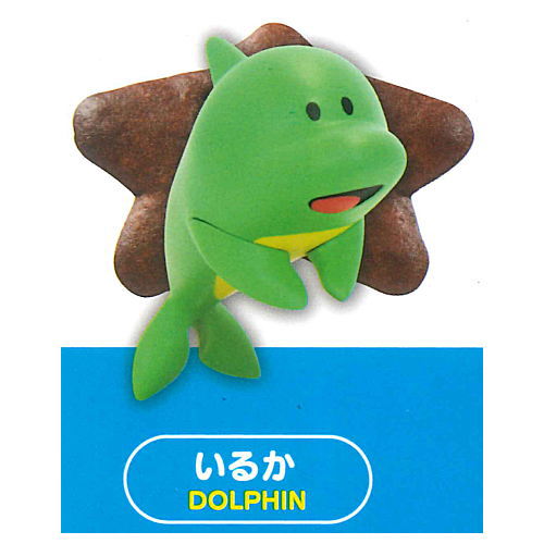 GINBIS Tabekko Aquarium Cable Figure vol.2 [2.Dolphin]