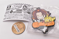 SHAMAN KING Charabanchoukou Rubber Mascot [1.Asakura Yoh]