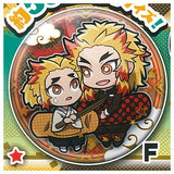 Kimetsu no Yaiba Charabanchoukou Can Badge Part.5 [6.F Kyojuro Rengoku & Senjuro Rengoku]