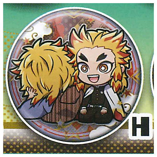 Kimetsu no Yaiba Charabanchoukou Can Badge Part.5 [8.H Kyojuro Rengoku]