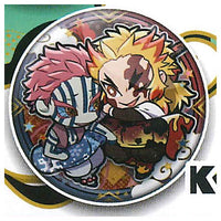 Kimetsu no Yaiba Charabanchoukou Can Badge Part.5 [11.K Kyojuro Rengoku & Akaza]