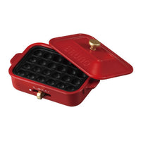 BRUNO Miniature Collection Part.2 [1.Compact hot plate [RED] (takoyaki plate)]