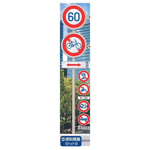 1/24 scale THE road sign route Part.4 [5.Regulatory set B]