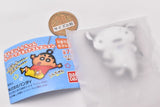 Crayon Shin-chan Rubber Magnet Collection [5.Shiro]