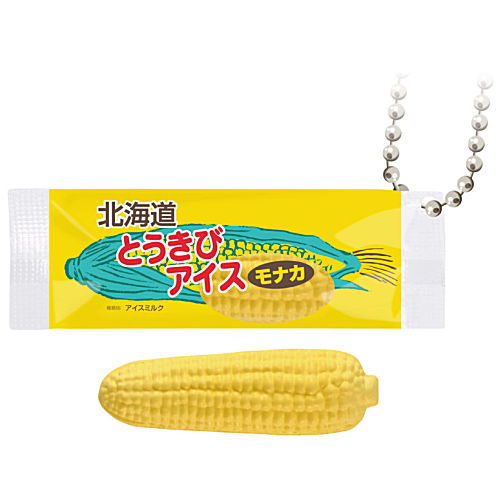 Local ice miniature figure [1.Hokkaido Corn Ice Monaka (Hokkaido / Sakura Foods)]