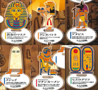 Otonano-zukan Ancient Egypt edition Acrylic stand [All 6 type set(Full Complete)]