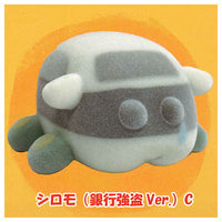 PUI PUI Molcar Flocky soft vinyl figure VOL.1 [6.Shiromo (Bank Robbery Ver.) C]