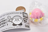 Hoshi no Kirby Manmaru Mascot KIRBY MUTEKI�E½I SUTEKI�E½I CLOSET Part.2 [5.Kirby (Floating ring)]