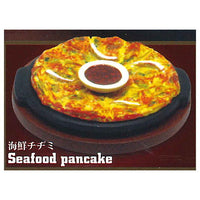 Korean food display figure [6.Seafood pancake]