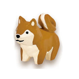 Wood carving artist Seiji Kawasaki Wood Carving Animals Mascot Figure [2.Dog]