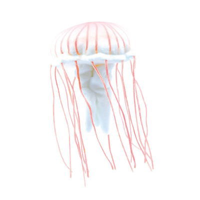 Stuffed toy jellyfish [5.Red jellyfish]