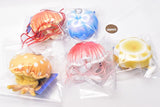 Stuffed toy jellyfish [All 5 type set (Full Complete)]