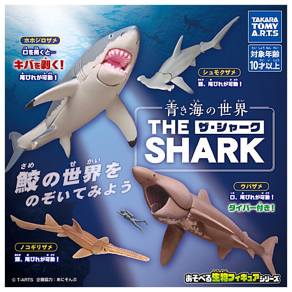 The world of the blue sea The Shark [All 5 type set (Full Complete)]