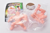 Kinnikuman Kinkeshi Part.19 [14.Napalm Stretch (Kinnikuman Soldier VS Kinnikuman Super Phoenix)(Pale Orange ver.)]