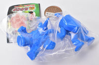 Kinnikuman Kinkeshi Part.19 [19.Nose Fencing (Mammothman VS Leopardon) (Blue ver.)]