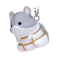 Bonless hamster mascot ball chain [5.Jungarian Sapphire blue]