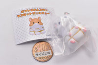 Bonless hamster mascot ball chain [6.Jungarian Snow White]