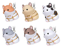 Bonless hamster mascot ball chain [All 6 type set(Full Complete)]