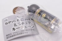 S & B Foods Co., Ltd. SPICE & HERB Miniature Key Chain [1.Black pepper (Arabiki)]