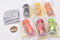 S & B Foods Co., Ltd. SPICE & HERB Miniature Key Chain [All 6 type set (Full Complete)]