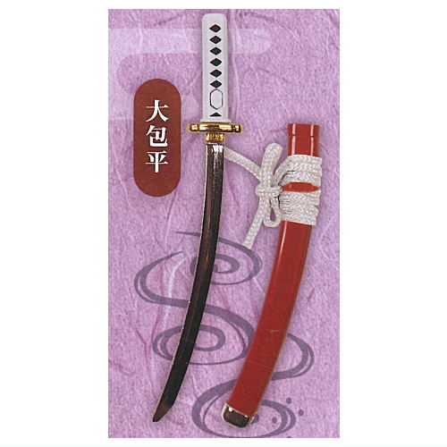 Die-cast Touken Mascot Part.6 Heianjidai no katana hen [5.Okanehira]