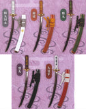 Die-cast Touken Mascot Part.6 Heianjidai no katana hen [All 5 type set(Full Complete)]