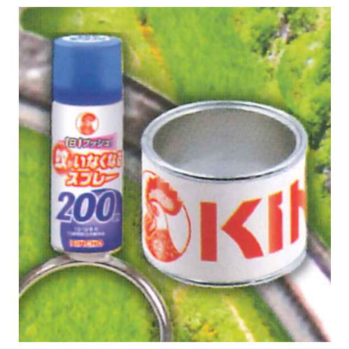 Artuniv Techni Colour Kandzume (Canning) Ring Collection Kincho no Uzumaki Katori Senko pairing Part.2 [5.INAKUNARU Spray Ring & Kincho Logo Ring]