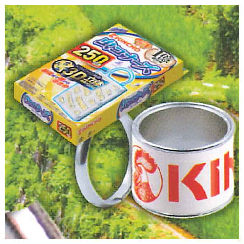 Artuniv Techni Colour Kandzume (Canning) Ring Collection Kincho no Uzumaki Katori Senko pairing Part.2 [6.MUSHIKONAZU Ring & Kincho Logo Ring]