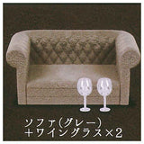 The Club mascot Part.2 [4.Sofa (gray) + wine glass x 2]