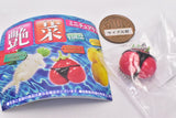 Gloss Vegetable vol.2 Miniature Clay Figure Ball chain [2.Puripuri tomato]