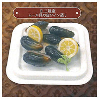 Super Precision Resin Clay Depachika luxury deli [5.Steamed mussels with white wine]