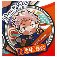 Pita! Deforme Jujutsu Kaisen Episode Can badge [1.Yuji Itadori]