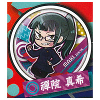 Pita! Deforme Jujutsu Kaisen Episode Can badge [4.Maki Zenin]