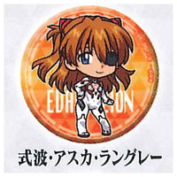 Gashapon kuji Evangelion: 3.0+1.0 Assort 02 [8.C award: Can Badge Asuka Shikinami Langley]