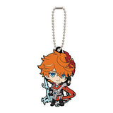 Genshin Impact Capsule rubber mascot 01 [4.Tartaglia]
